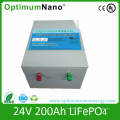 Optimumnano Глубокий цикл LiFePO4 Батарея 24V (5Ah-400Ah)